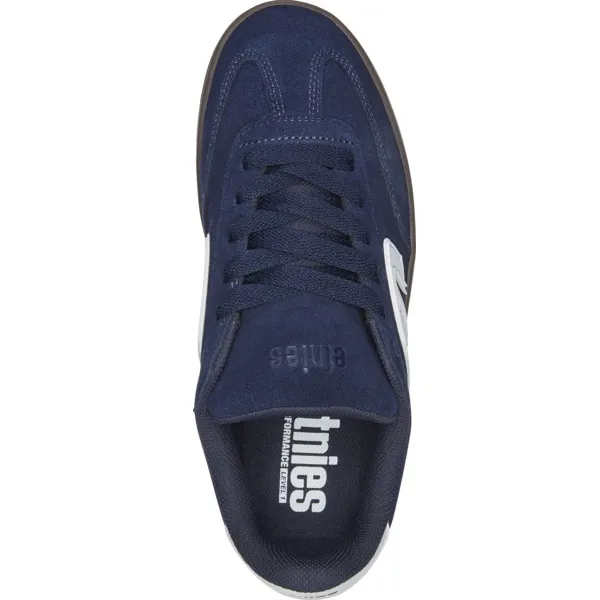 Etnies Locut Navy White Gum Mens Skate Shoes