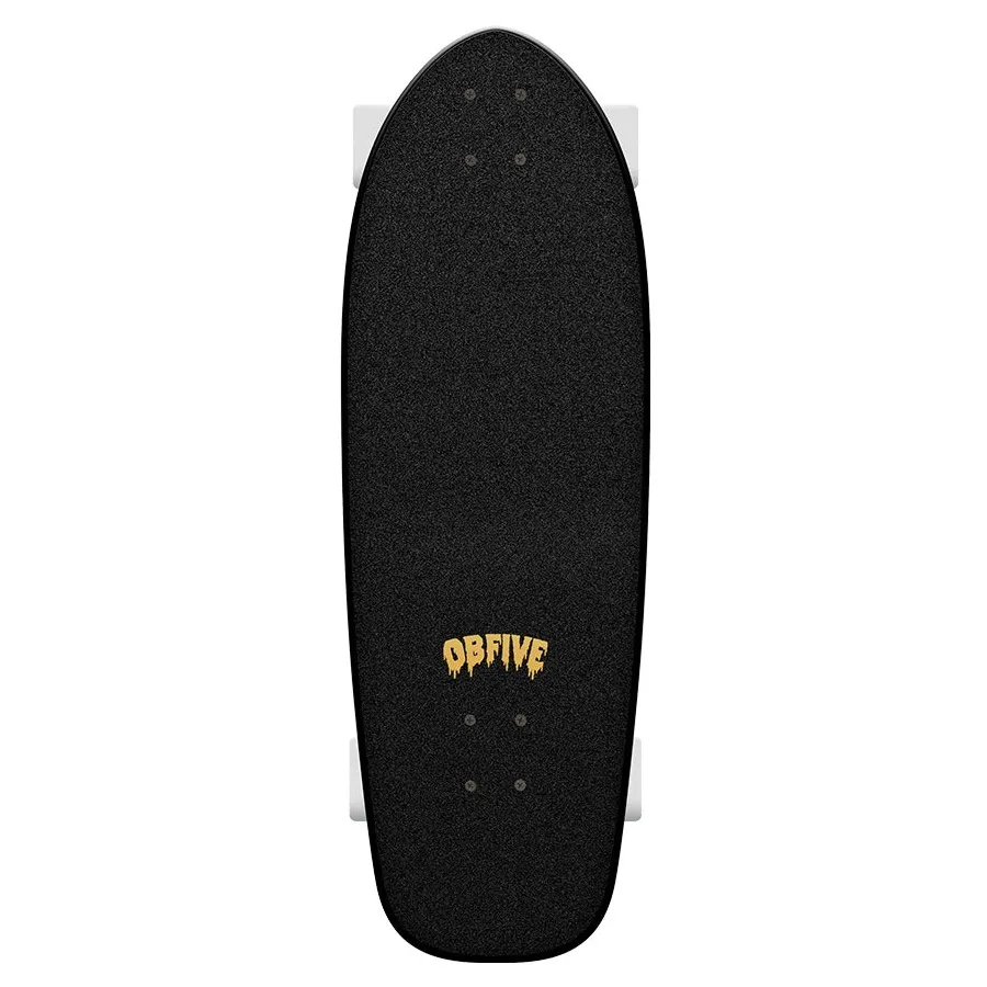 Obfive Skull Cave 28 Cruiser Skateboard