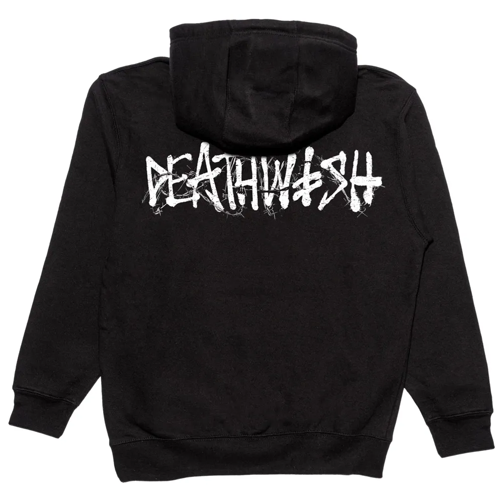 Deathwish Barbed Black Hoodie