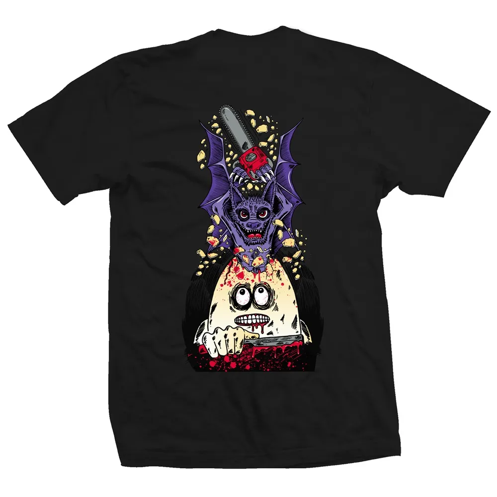 Heroin Bat Egg Black T-Shirt