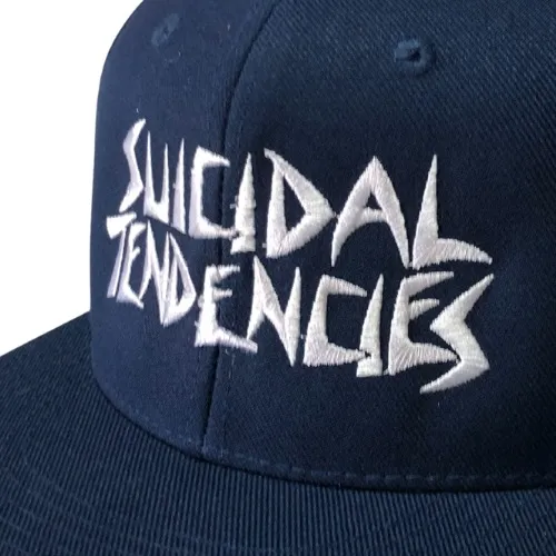 Dogtown Suicidal Skates Tendencies Possessed Navy Snapback Hat