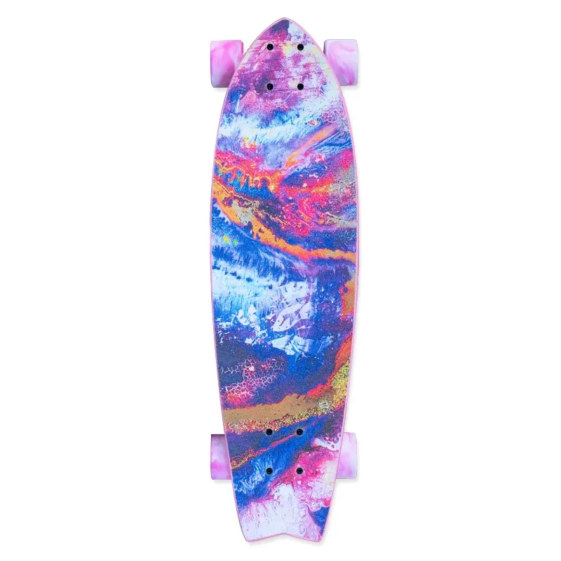 Holiday Cosmic Crush Pink 28 Cruiser Skateboard