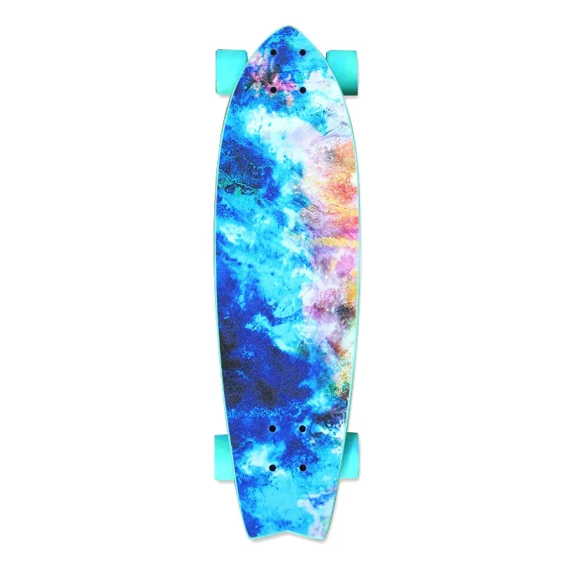 Holiday Cosmic Crush Teal 28 Cruiser Skateboard