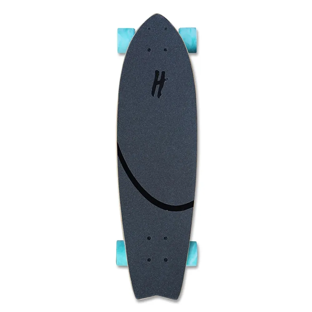 Holiday Eggs Benny Bamboo Black 28 Cruiser Skateboard