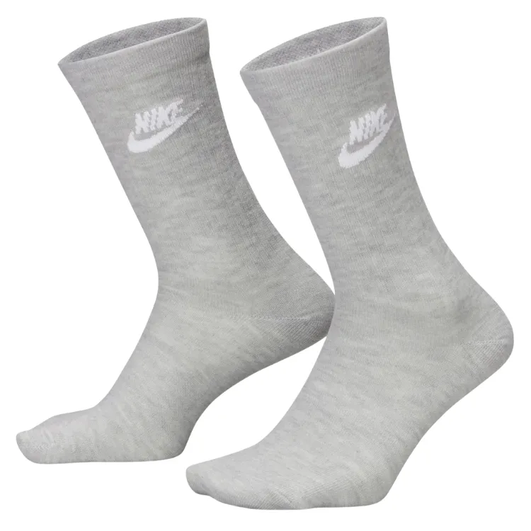 Nike Sportswear Everyday Essential Multi Extra Large 3 Pair Crew Socks
