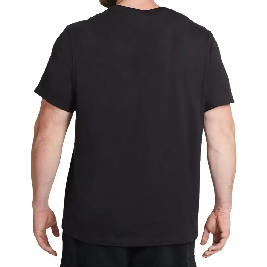 Nike Sportswear Club Black White T-Shirt