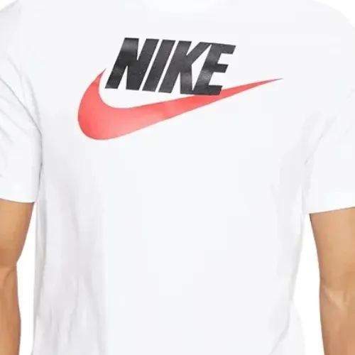 Nike Sportswear White Black University Red T-Shirt
