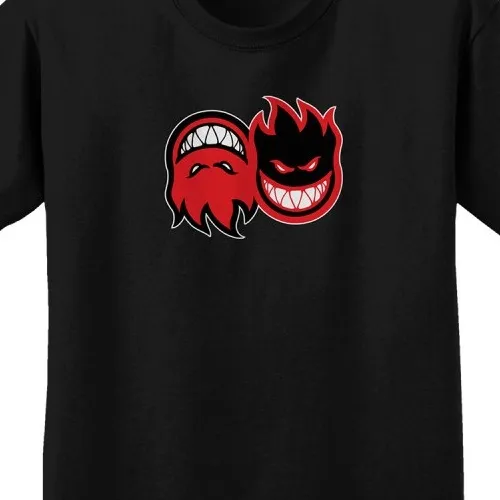 Spitfire Eternal Fill Black Red T-Shirt