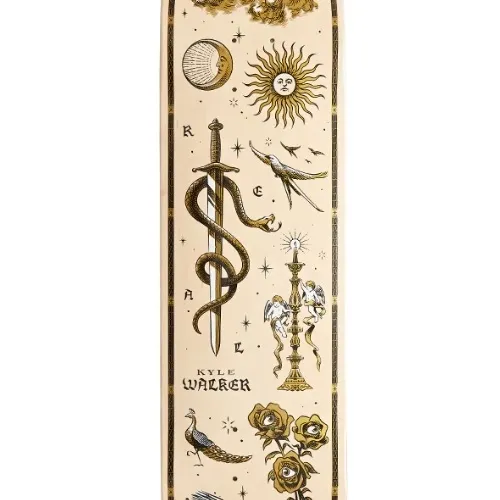 Real Kyle Engraved 8.06 Skateboard Deck