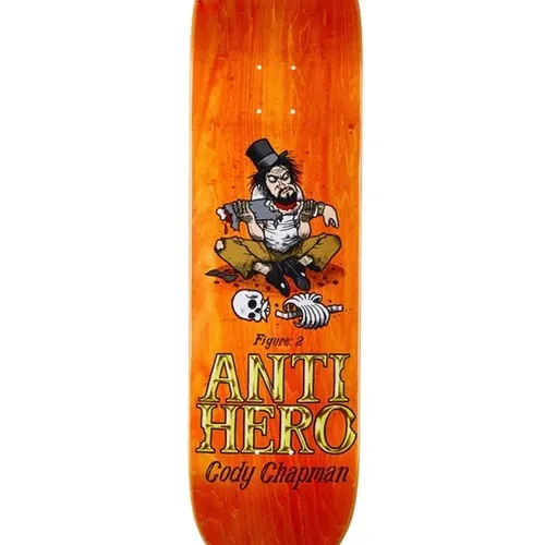 Anti Hero Chapman Eat The Rich 8.32 Skateboard Deck