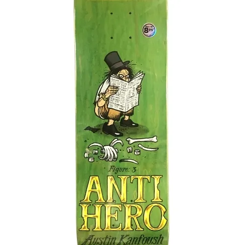 Anti Hero Kanfoush Eat The Rich 8.25 Skateboard Deck