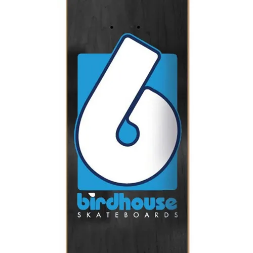 Birdhouse PP B Logo Black Blue 8.0 Skateboard Deck
