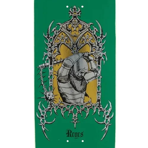 Welcome Ryan Reyes Flail On Baculus 2 Green Goil Foil 9.0 Skateboard Deck
