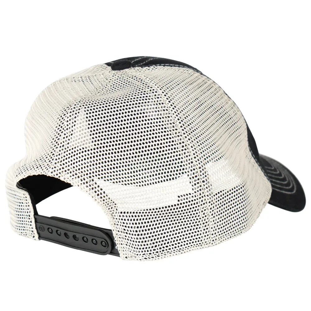 Welcome Skateboards Barb Black White Hat