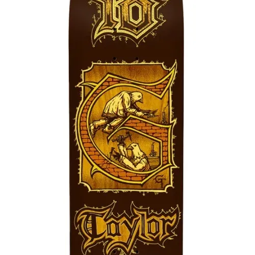 Anti Hero Grant Medieval Brown 8.38 Skateboard Deck