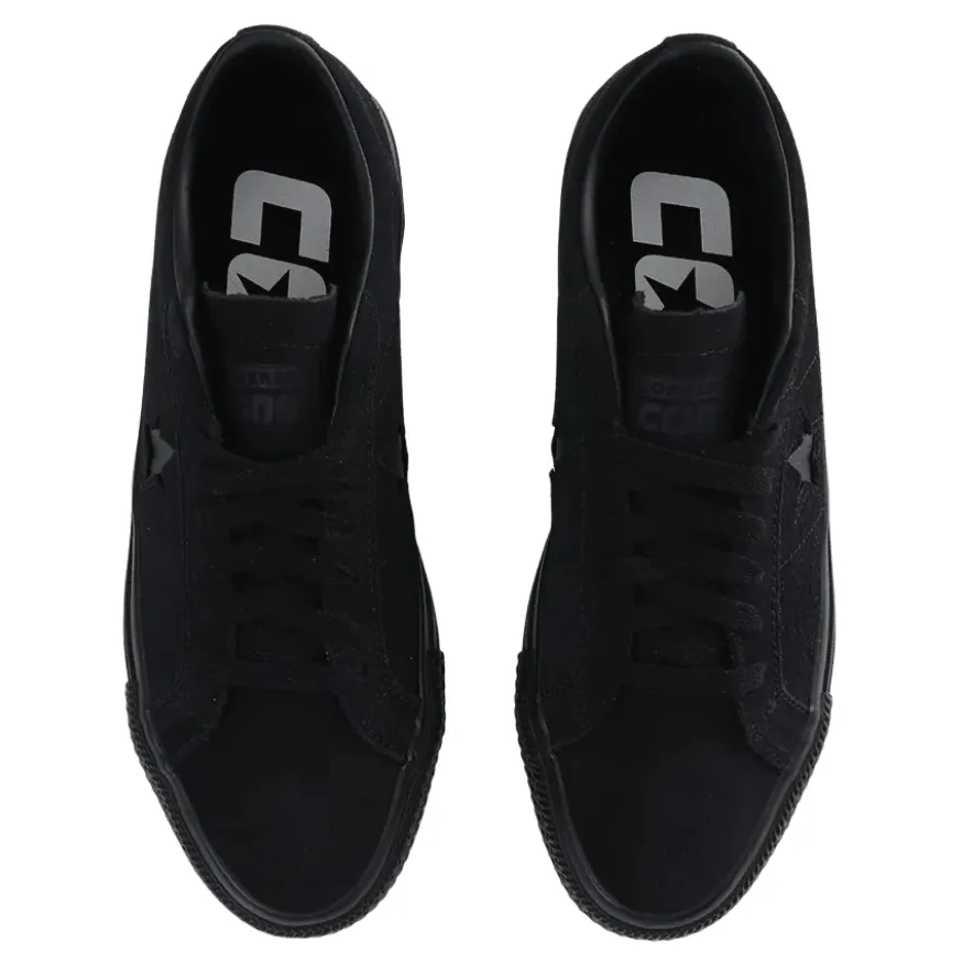 Converse One Star Pro Low Black Black Black Shoes