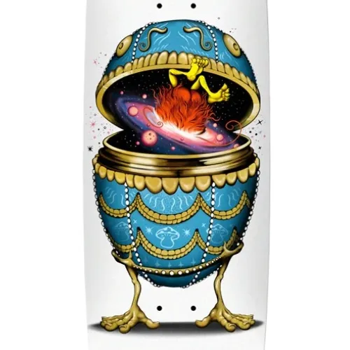 Anti Hero Gerwer Grimple Stix Fabrage Egg White 9.1 Skateboard Deck