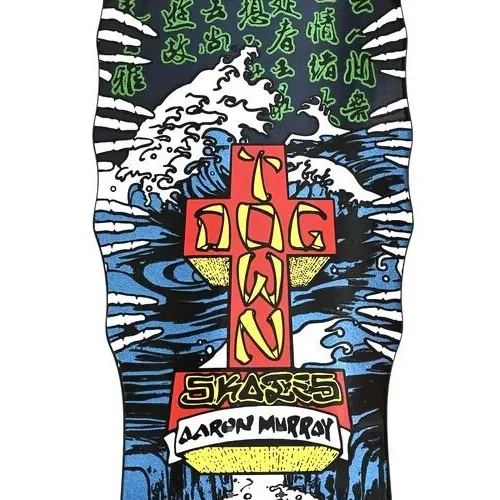 Dogtown Aaron Murray Fingers Black Dip Pearl Blue 10.25 Skateboard Deck