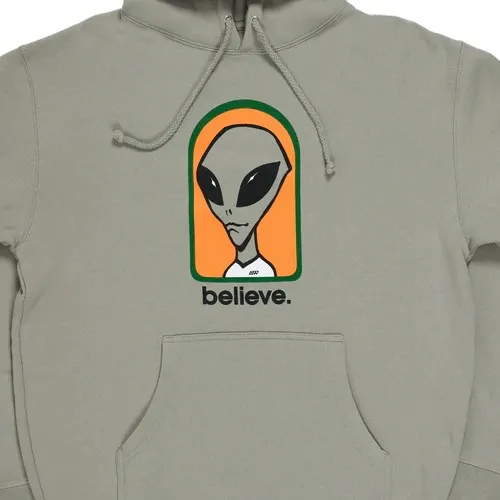 Alien Workshop Believe Grey Hoodie