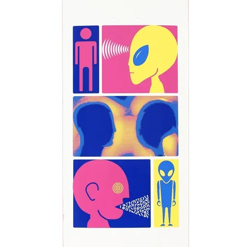 Alien Workshop Communique 8.5 Skateboard Deck