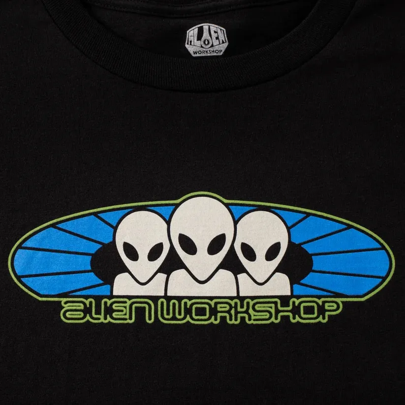 Alien Workshop Tri Tone Spectrum Black T-Shirt