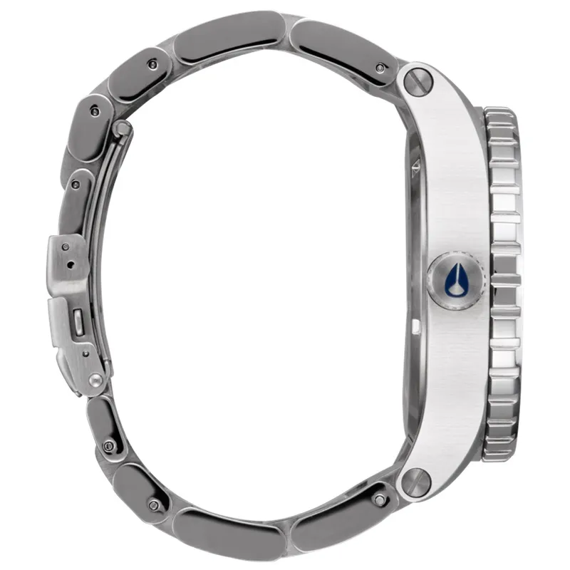 Nixon 51-30 Silver Denim Watch