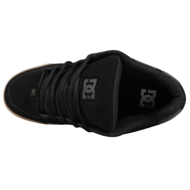 DC Command Black Gum Mens Skate Shoes