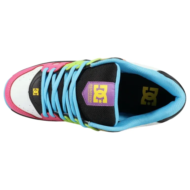 DC AT 2 Black Multi Mens Skate Shoes