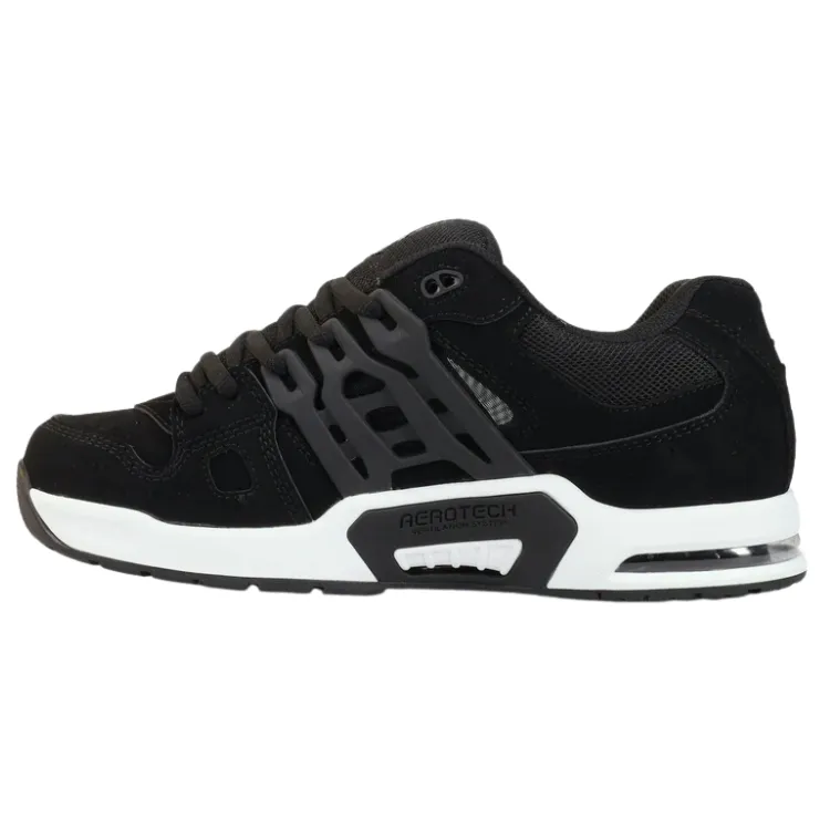 DC AT 2 Black White Mens Skate Shoes