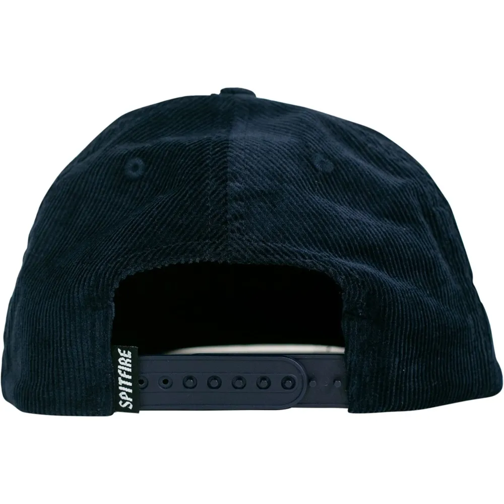 Spitfire Demon Script Navy Red Hat