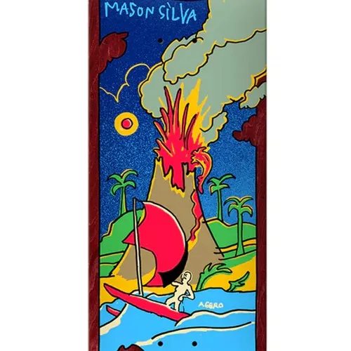Real Volcano Silva Red 8.38 Skateboard Deck