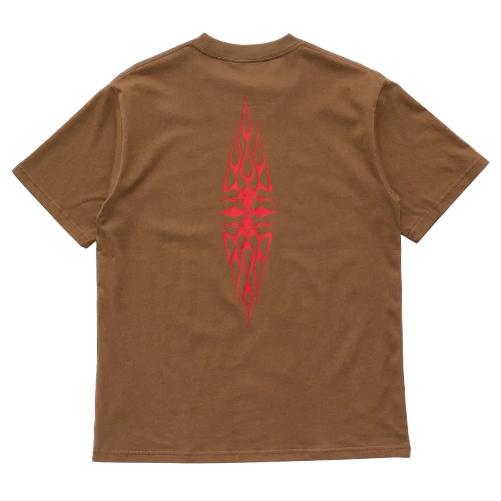Ritual Vision Stacked Chocolate T-Shirt
