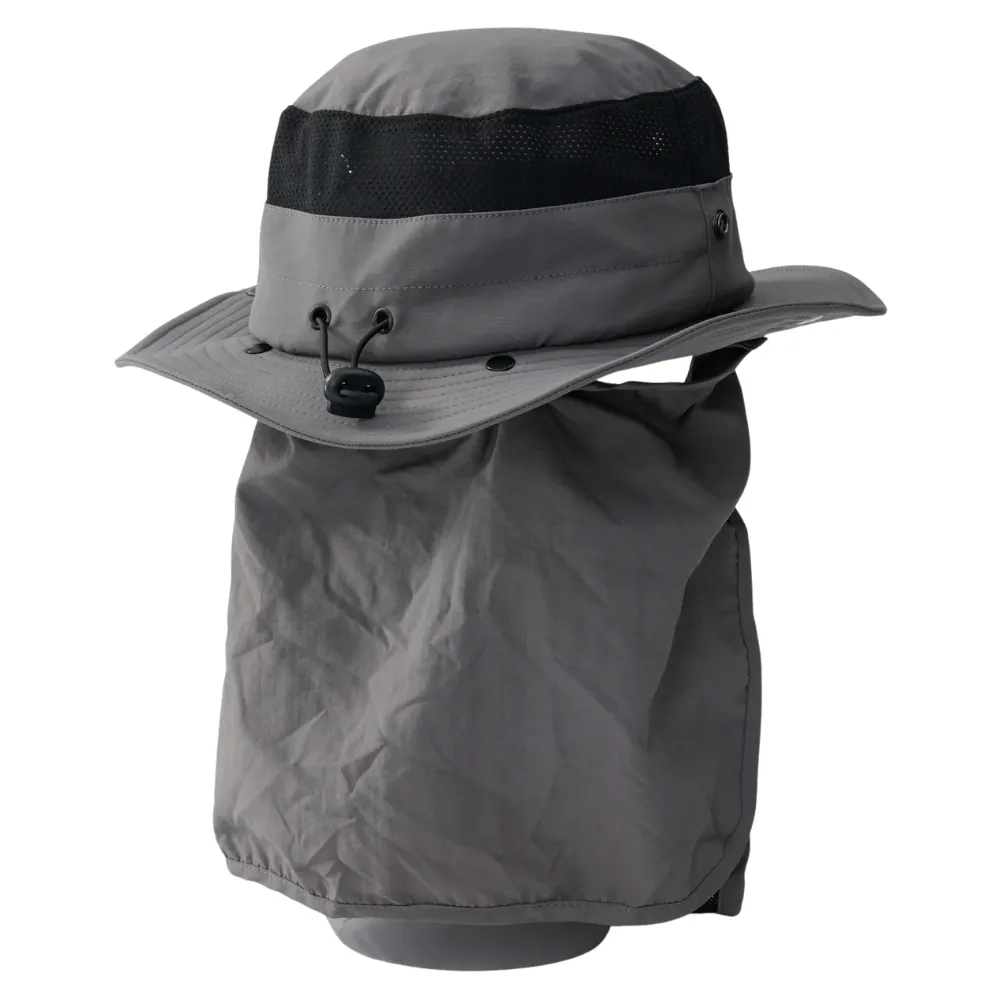 Ritual Vision Wide Brim Convertible Grey Stealth Hat