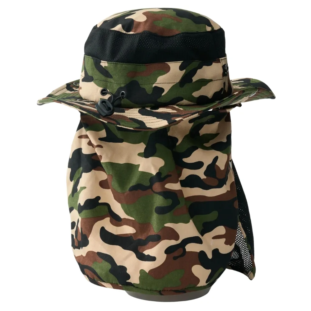 Ritual Vision Wide Brim Convertible Military Green Hat