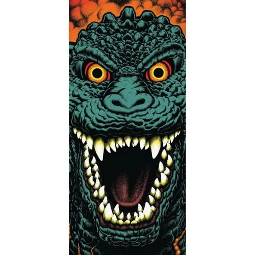 Mob X Santa Cruz Godzilla Destroyer 9 x 33 Skateboard Grip Tape Sheet