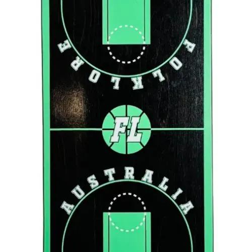 Folklore Fibretech Lite B Ball Green 8.5 Skateboard Deck