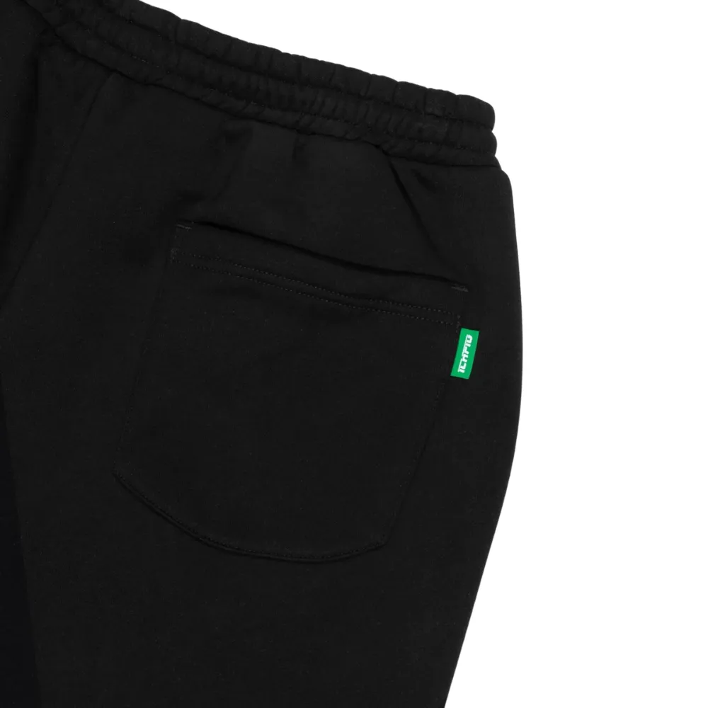 Ichpig Cinch Up Black Track Pants