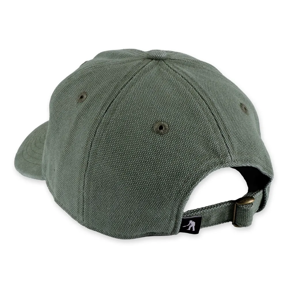 Passport Solid Canvas Leagues R47 Elm Green Hat