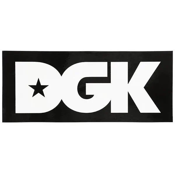 Dgk Logo XL Skateboard Sticker