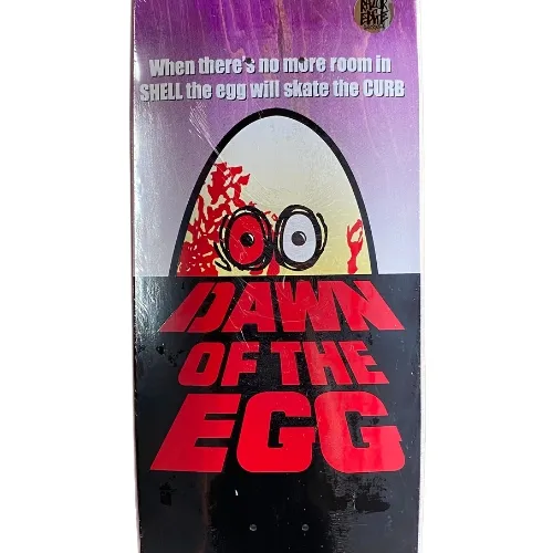 Heroin Dawn Of The Egg Purple 9.4 Skateboard Deck