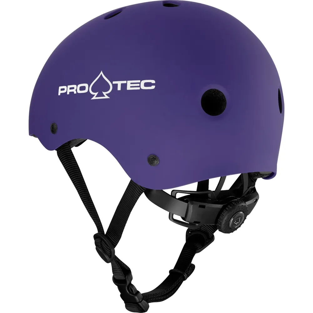 Protec Classic Junior Fit Certified Matte Purple Youth Helmet