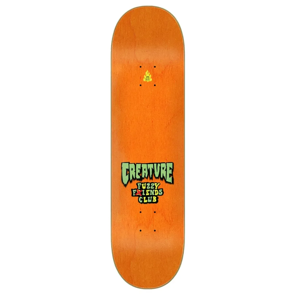 Creature Gravette Fuzzy Creature Friends Pro 8.3 Skateboard Deck