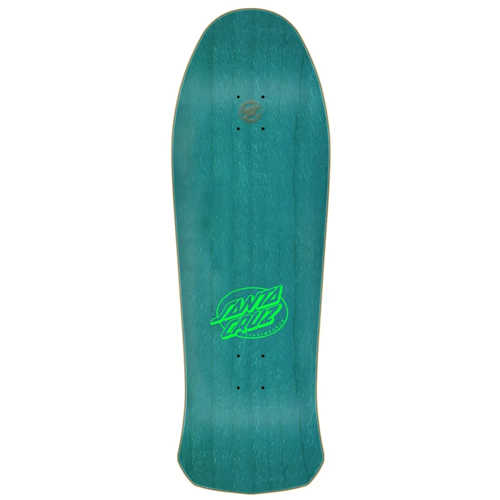 Santa Cruz Salba Witch Doctor Reissue Green 10.4 Skateboard Deck