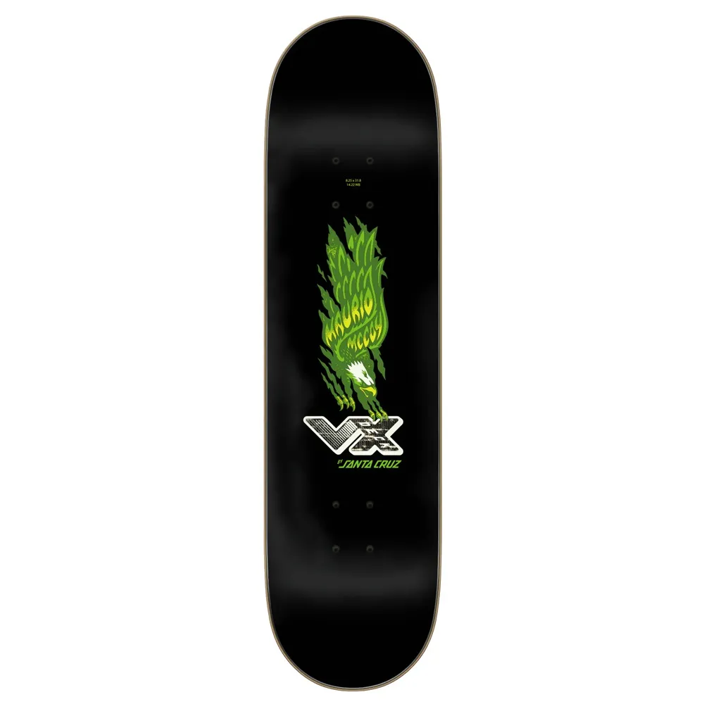 Santa Cruz McCoy Ripping Eagle VX Twin Blue Glitter 8.25 Skateboard Deck