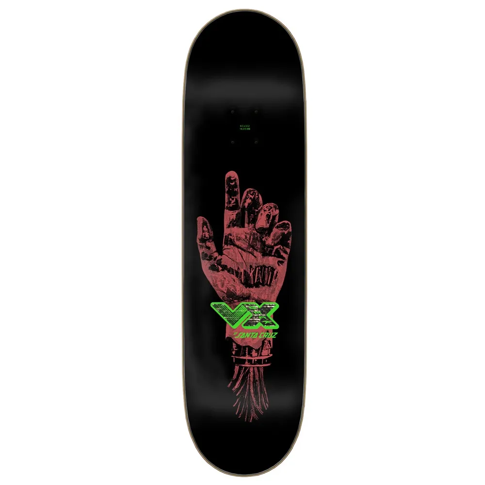 Santa Cruz Wooten Dystopia VX Green 8.5 Skateboard Deck
