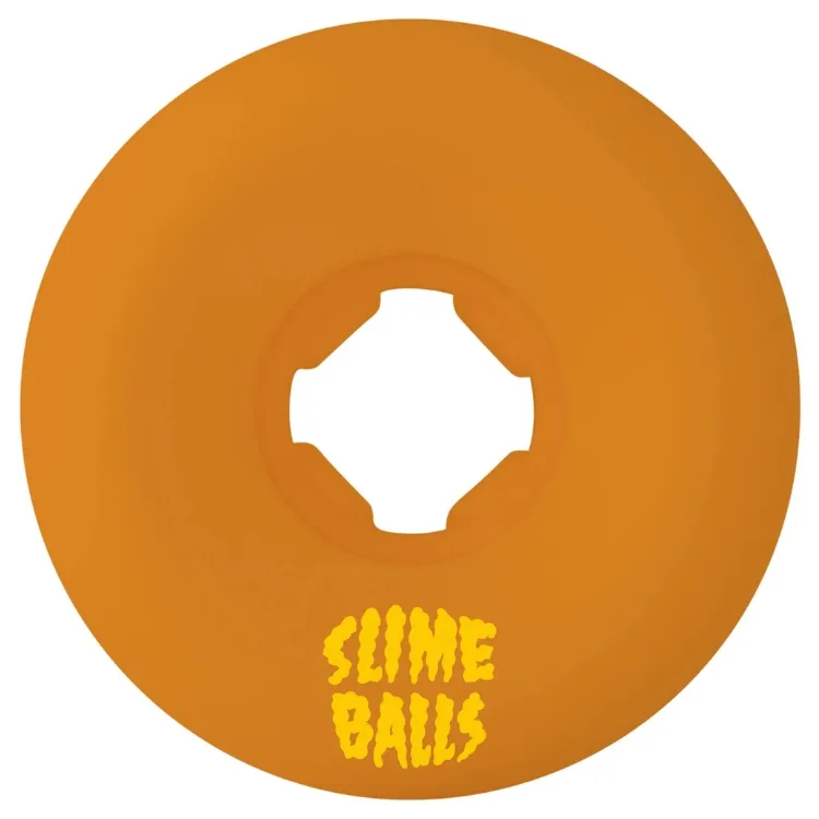 Slime Balls Ed Templeton Vomit Mini Orange Hardline 95A 54mm Skateboard Wheels