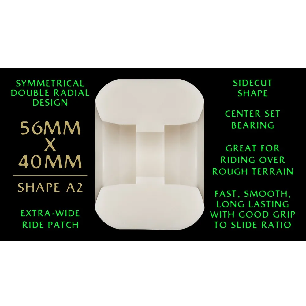 Powell Peralta Dragons Symmetrical Neil Blender 88A 56mm x 40mm Skateboard Wheels