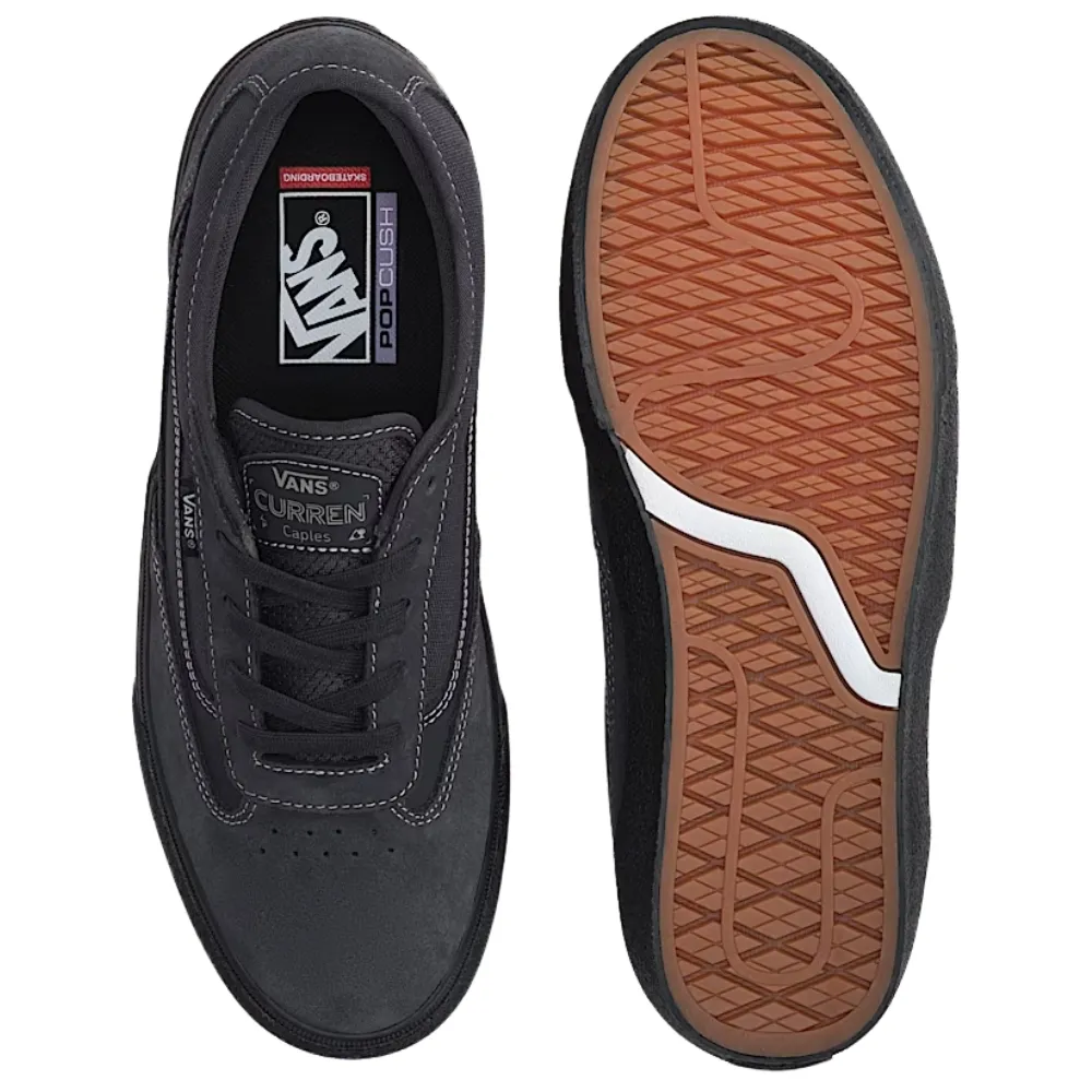 Vans Skate Curren Caples Charcoal Black Shoes