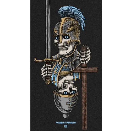 Powell Peralta Corrigan Chess 9 x 33 Skateboard Grip Tape Sheet