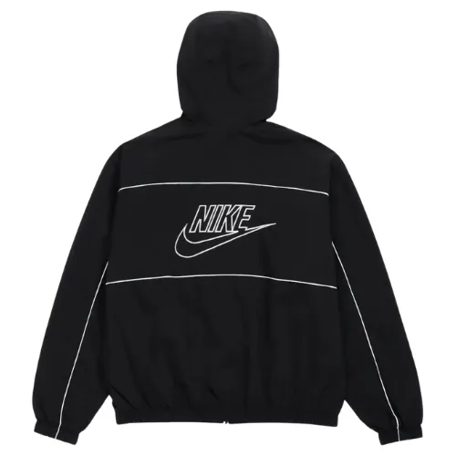 Nike SB Club Athlete Black White Hooded Jacket